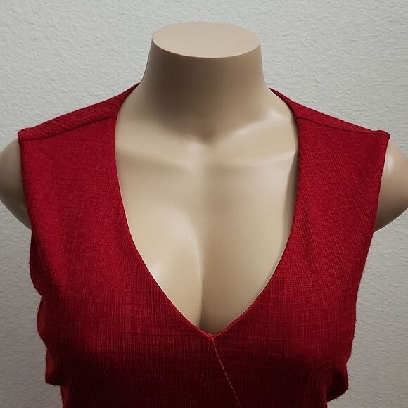 BRAND NEW ENFOCUS STUDIO V-NECK  SLEEVELESS WOMEN'S SHEATH DRESS - Picture 15 of 15